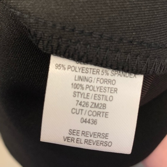 City Studio Black Dress with Lace Detailing - Medium - Picture 3 of 6